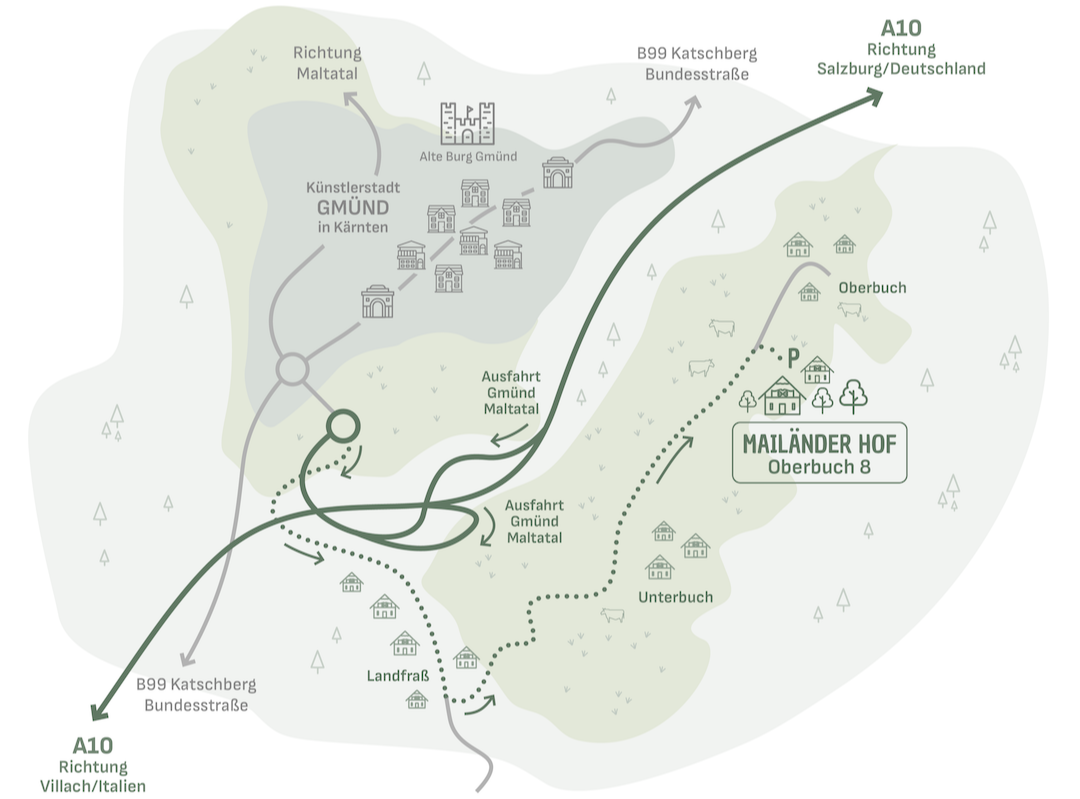 Anfahrt Karte Mailänderhof