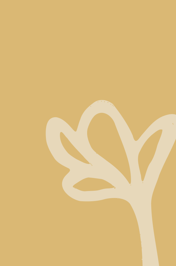 Hintergrund mit Blume in Gelb-weiss